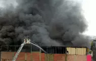 La Victoria: Reportan incendio de grandes proporciones en las inmediaciones de Gamarra