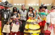 Arequipa: Estudiantes de Caylloma desfilan en trajes a base de plstico y material reciclado