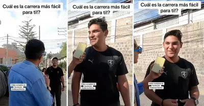 Joven universitario asegura que la carrera de educacin inicial es la ms fcil.