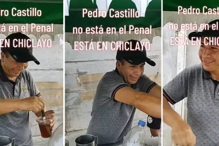 Hombre se vuelve viral por su parecido fsico a Pedro Castillo.