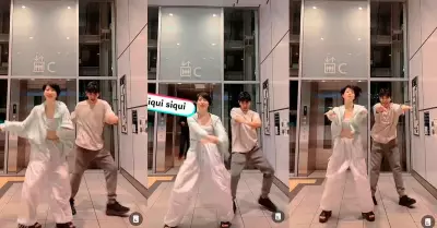 Japonesa baila al ritmo del 'Siqui Siqui' y causa sensacin en TikTok.