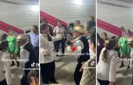 Amor de antao! Pareja de abuelitos sorprenden con sus mejores pasos de baile de huayno