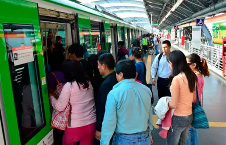 Lnea 1 del Metro de Lima presenta demoras en su servicio.