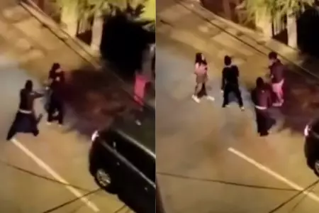 Mujer defiende a su novio de asalto en Pueblo Libre.
