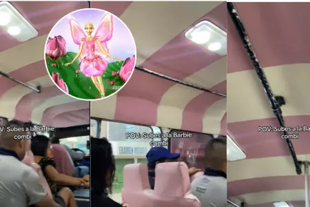 "Barbie combi" circula en Lima