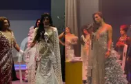 No soport! Participante de certamen de belleza arranca peluca a compaera tras perder el concurso