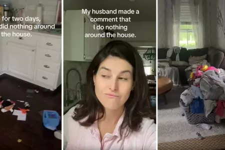 Mujer deja de limpiar su casa porque esposo la llamaba "floja".