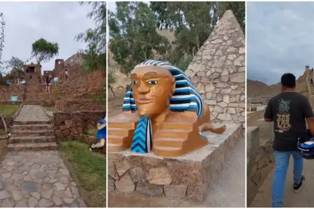 El parque con las maravillas del mundo en Perú