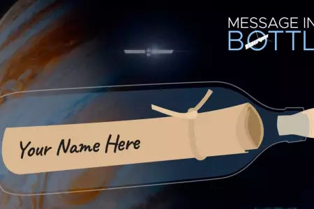 NASA lanz la iniciativa "Mensaje en una Botella".