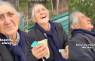 Enternecedor! Mujer de 81 aos conmueve por su reaccin al recibir 25 dlares