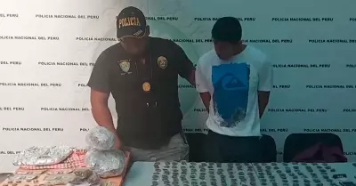 Policía de Magdalena detuvo a sujeto que vendía sustancias ilícitas.
