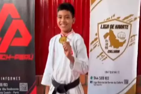 Karateca de 13 años solicita apoyo económico para los Juegos Panamericanos.