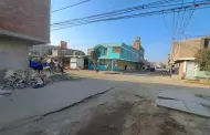 Trujillo: vecinos construyen rompemuelles y parchan pistas de forma artesanal