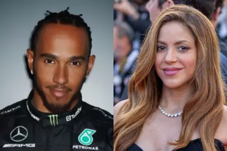 Shakira y Lewis Hamilton se encuentran en relacin.