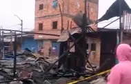 Iquitos: Incendio destruy 8 viviendas y damnificados solicitan apoyo para reconstruir sus casas