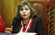 Zoraida valos: Pleno de Congreso se rene hoy para ver denuncia constitucional contra exfiscal de la Nacin
