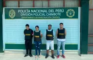 Chimbote: Envan a prisin a integrantes de una banda criminal dedicada a trata de personas