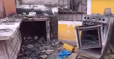 Incendian casa de periodista en Huacho