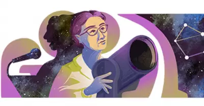 Google rinde homenaje con un doodle a la astrnoma Mara Luisa Aguilar.