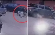 Hombre es arrollado por una camioneta mientras alimentaba a perros callejeros