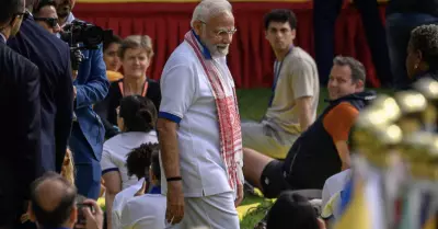 Modi pide "unidad" en sesin de yoga multinacional en la ONU