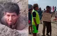 Áncash: Pobladores cavan un hoyo y entierran a sujeto que ingresó a robar una vivienda en Chimbote
