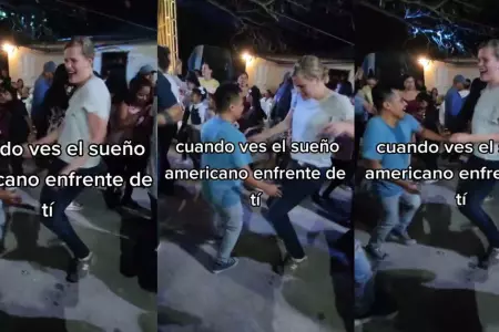 Joven saca los 'pasos prohibidos' frente a una chica estadounidense.