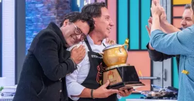 Ricardo Rondn gana 'El Gran Chef: Famosos'.