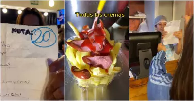 Restaurante obsequia 'salchikids' a estudiantes con notas de 18 o 20