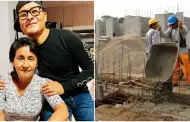 Chino Risas hace realidad el anhelo de su madre: Una casa construida "con el trabajo de la calle"