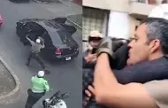 Los Olivos: Polica conmueve las redes al besar y abrazar a mujer vctima de intento de secuestro