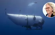 ¡Insólito! Esposa de piloto del submarino 'Titán' es tataranieta de pareja que murió en el Titanic