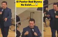 Inslito! Pastor caus polmica por predicar con su versin al ritmo de Bad Bunny