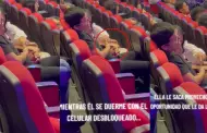 "Aprovecha cada momento": Joven se queda dormido en el cine y su novia revisa su celular