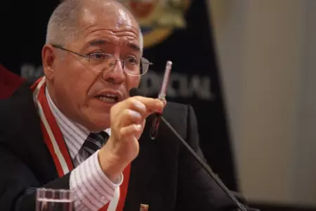 Juez César San Martín expresa disculpas por calificar de "jalados" a fiscales.