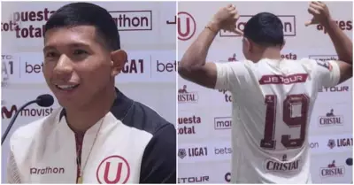 Por qu Edison Flores eligi la camiseta nmero 19 en la 'U'?