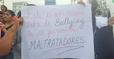 Tras denuncia de casos de bullying, padres y alumnos de colegio recibirn apoyo 