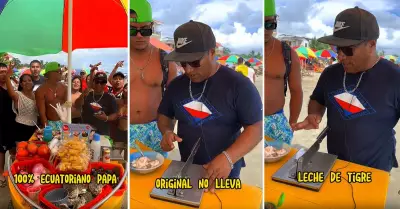 Ecuatorianos afirman que el ceviche es de su pas.