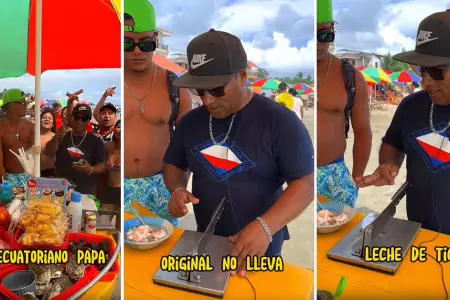 Ecuatorianos afirman que el ceviche es de su pas.