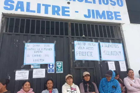 Padres de familia del colegio N 88098 piden destitucin de director