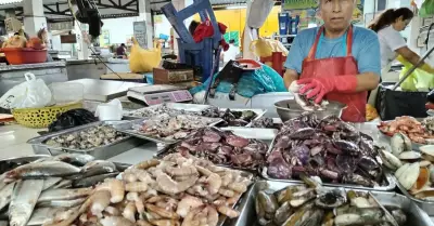 Pescados y mariscos mantienen su precio en mercados de Trujillo