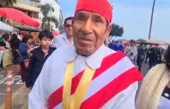 Chorrillos: Sobrino tataranieto de Jos Olaya march en homenaje al acto heroico del mrtir peruano