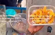 Creatividad peruana! Joven almuerza con S/5 y se vuelve viral en las redes sociales
