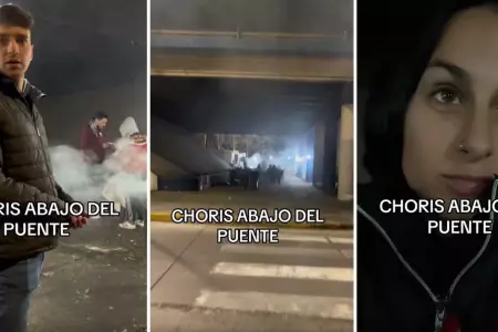 Mujer indignada porque su novio la llev a cenar debajo de puente.