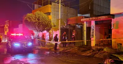 Anciano pierde la vida en incendio de vivienda en Mariano Melgar