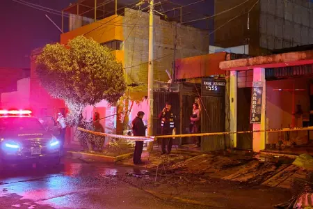Anciano pierde la vida en incendio de vivienda en Mariano Melgar