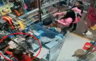 Cercado de Lima: Delincuentes utilizan a una nia para robar ms de 10 mil soles a una tienda