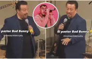 Pastor evanglico canta alabanza al ritmo de de Bad Bunny: "En la iglesia se siente el olor de tu perfume"