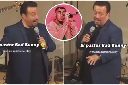Pastor evanglico canta alabanza al ritmo de de Bad Bunny
