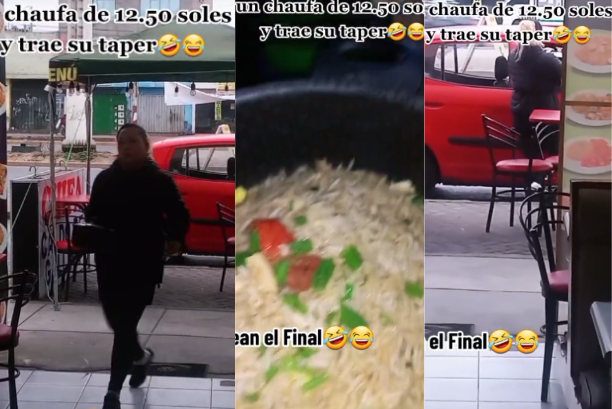 Bien Taipá Chofer Se Hace Viral En Tiktok Al Pedir Chaufa En Olla Pero A S 1250 9349